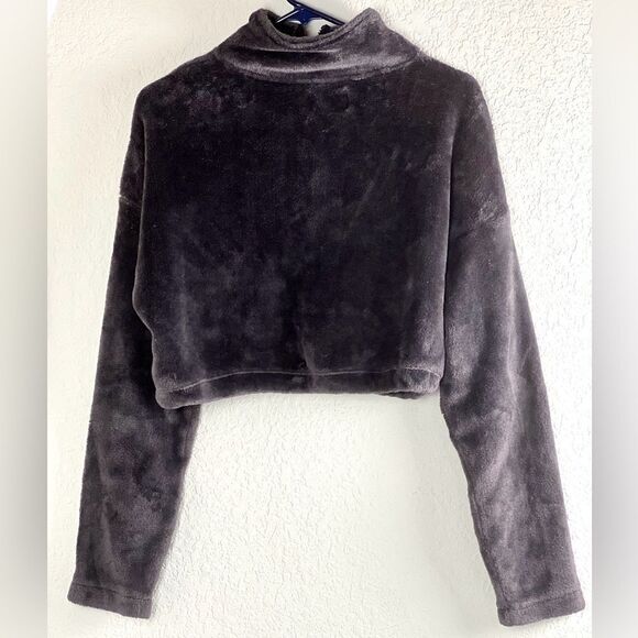 Urban Outfitters Angela Cropped Fleece 1/4 Zip Jacket - Picture 5 of 11